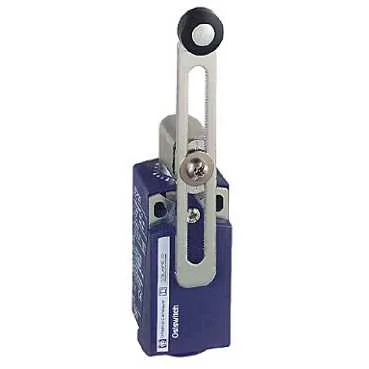 Telemecanique Sensors XCKP2145P16 - XCKP2145P16 - Sınır şalteri XCKP, plastik, ayarlanabilir termoplastik makaralı kol, 1NC+1NO, ani hareketli, M16 giriş