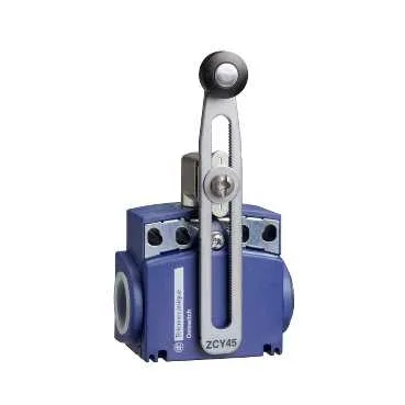 Telemecanique Sensors XCKT2145P16 - Sınır şalteri XCKT, plastik makaralı kol, 1NC+1NO, M16 kablo girişi
