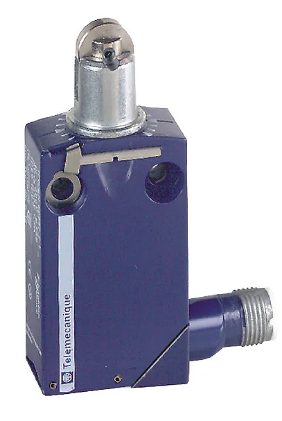 Telemecanique Sensors XCMD2102C12 - XCMD2102C12 - LS 1NO1NC SA M12 5 PINS STEEL ROLLER P