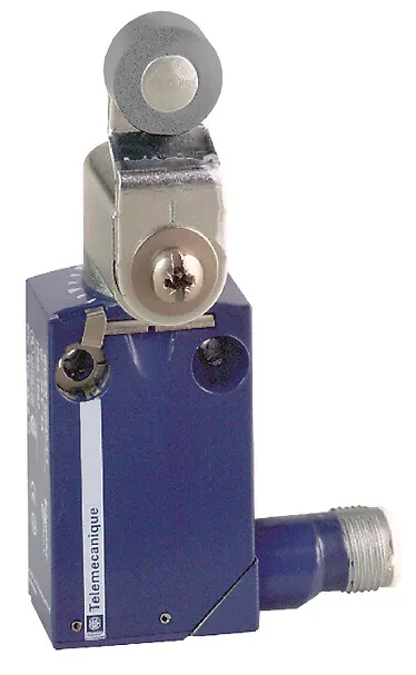 Telemecanique Sensors XCMD2116M12 - XCMD2116M12 - LS 1NO1NC SA M12 4 PINS STEEL ROLLER L