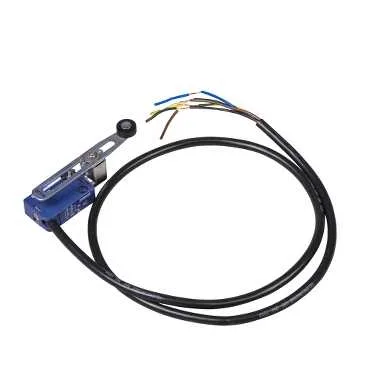 Telemecanique Sensors XCMD2145L1 - Sınır şalteri XCMD, plastik makaralı kol, 1NC+1NO, ani hareketli, 1 m kablo