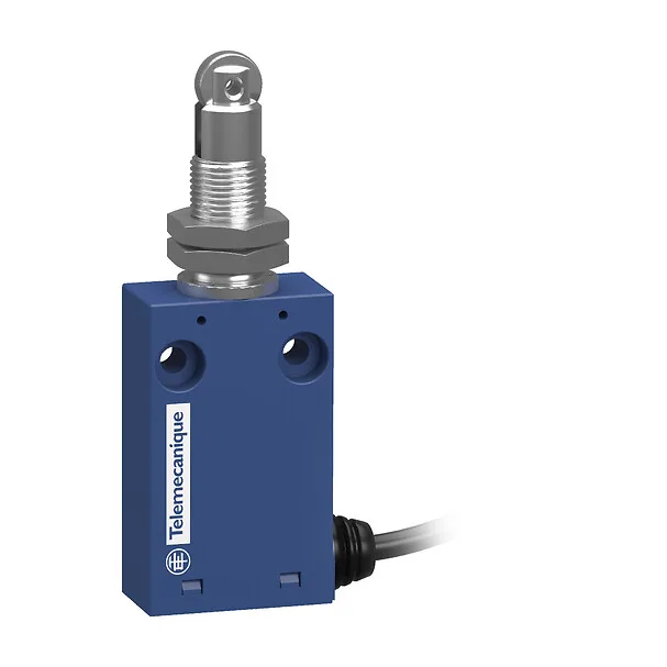 Telemecanique Sensors XCMH21F2L1 - XCMH21F2L1 - Limit Switch roller plunger M12 fix head