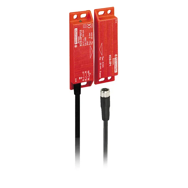 Telemecanique Sensors XCSDMP790L01M12 - WIDE MAGNETIC SAFETY SWITCH 2 NC 1LED PI