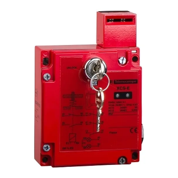 Telemecanique Sensors XCSE731221S47 - SAFETY LIMIT SWITCH METAL WITH MAGN