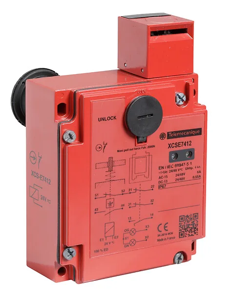 Telemecanique Sensors XCSE7412 - SAFETY INTERLOCKING SWITCH M20