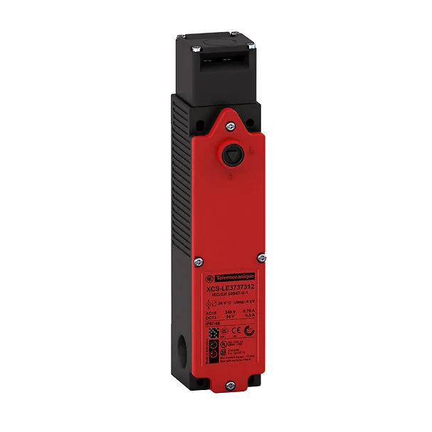 Telemecanique Sensors XCSLE3737512 - XCSLE3737512 - METAL SAFETY SWITCH W MAGN WITH U 4C