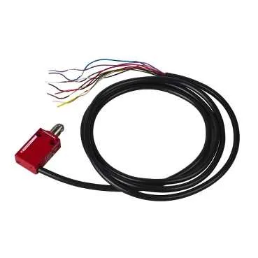 Telemecanique Sensors XCSM3902L1 - Güvenlik sınır şalteri XCSM, metal, 2NC+1NO, 1 m kablolu, makaralı piston