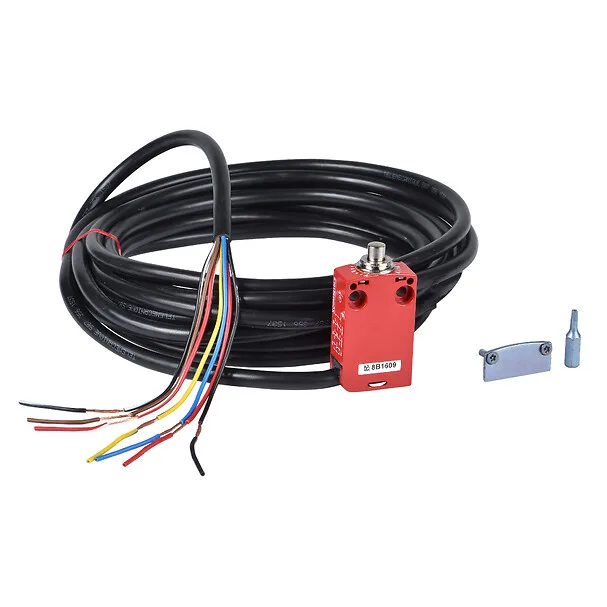 Telemecanique Sensors XCSM3902L5 - XCSM3902L5 - LS 1NO2NC SA 5M CABLE STEEL ROLLER P
