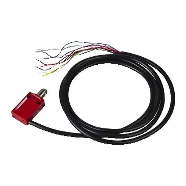 Telemecanique Sensors XCSM4102L5 - LS 2NO2NC SA 5M CABLE STEEL ROLLER P