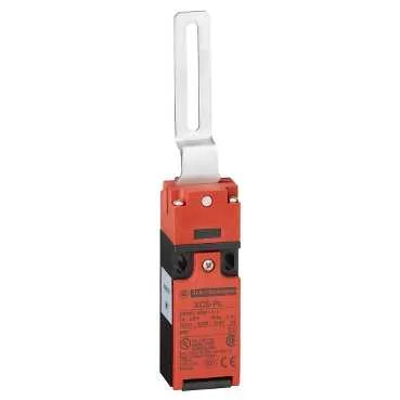 Telemecanique Sensors XCSPL781 - Safety switch XCSPL, 2NC, Pg11, rotary lever, hinge, centred