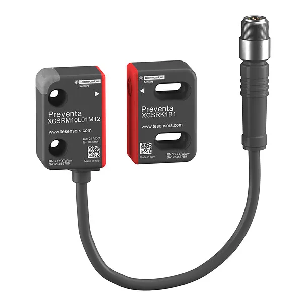 Telemecanique Sensors XCSRM10L01M12 - Mini Safety RFID switch 1 pair sg pgtl