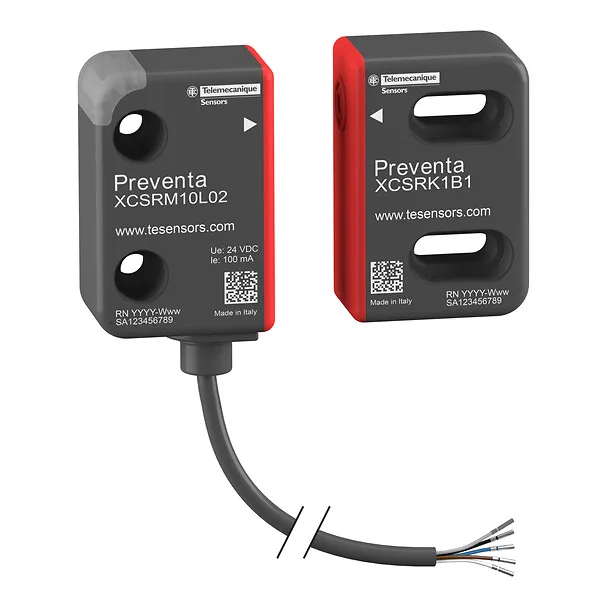 Telemecanique Sensors XCSRM10L02 - Mini Safety RFID switch 1 pair sg 2m