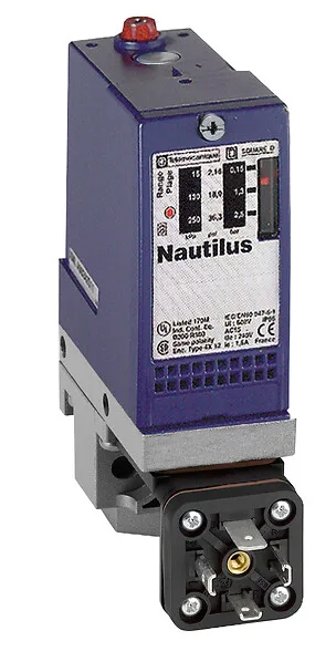 Telemecanique Sensors XMLA004A2C11 - XMLA004A2C11 - PRESSURE SWITCH XMLA 4 BAR FIXED SCALE 1