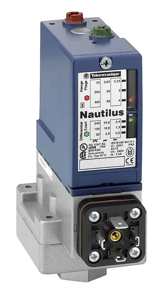 Telemecanique Sensors XMLBM02V2C11 - XMLBM02V2C11 - VACUUM SWITCH XMLB 1 BAR ADJUSTABLE SCAL
