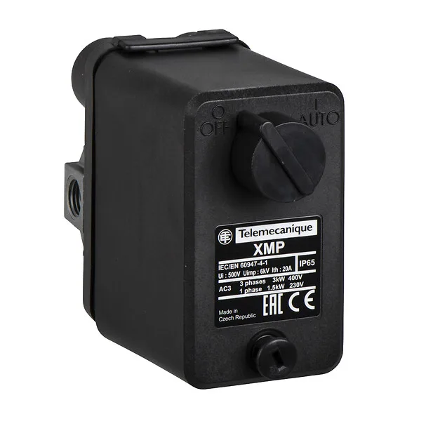 Telemecanique Sensors XMPR12C2433 - PRESSURE SWITCH XMP 12 BAR ADJUSTABLE SC