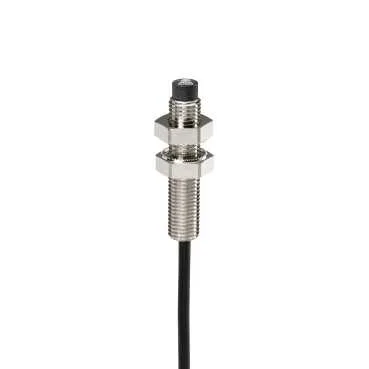 Telemecanique Sensors XS108BLPAL2 - Endüktif sensör, XS1, M8, pirinç, Sn 1.5 mm, PNP, NA, kablo 2 m, L42 mm, 12...24 VDC, daldırılabilir, 3 telli