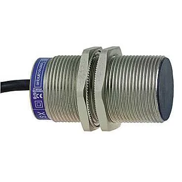Telemecanique Sensors XS1M30KP340 - Endüktif sensör, XS1, M30, pirinç, Sn 10 mm, kablo 2 m, L60 mm, 12...24 VDC