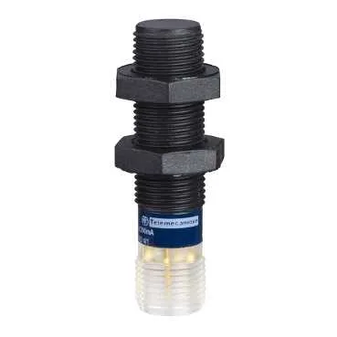 Telemecanique Sensors XS4P12NA340D - Capteur inductif, XS4, M12, PPS, Sn 4 mm, NPN, NO, connecteur M12, L48 mm, 12...24 VDC