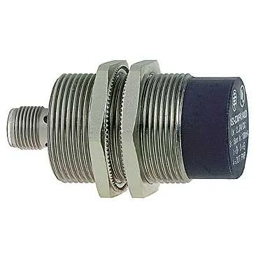 Telemecanique Sensors XS630B4NAM12 - Endüktif sensör, XS6, M30, pirinç, Sn 22 mm, NPN, NO, M12 konnektör, L74 mm, 12...48 VDC, gömme olmayan, 3 telli