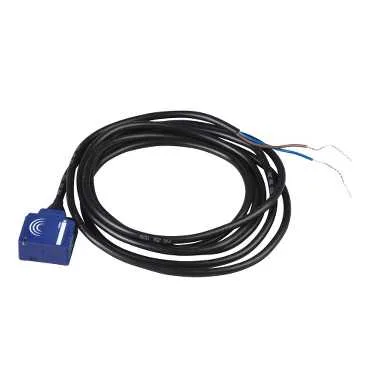 Telemecanique Sensors XS7E1A1PAL2 - Endüktif sensör, XS, 26x26x13 mm, PBT, Sn 10 mm, PNP, NA, kablo 2 m, form E düz, 12...24 VDC