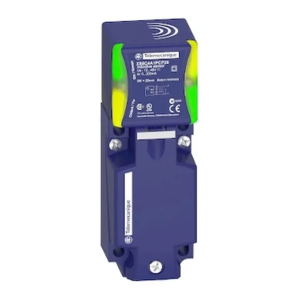 Telemecanique Sensors XS8C4A1PCP20EX - XS8C4A1PCP20EX - INDUCTIVE SENSOR 40X40X117 12 48V DC