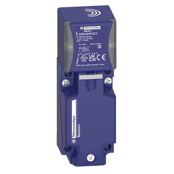 Telemecanique Sensors XS9C4A1PCG13 - XS9C4A1PCG13 - INDUCTIVE SENSOR RECT 40x40x117 12 48V D