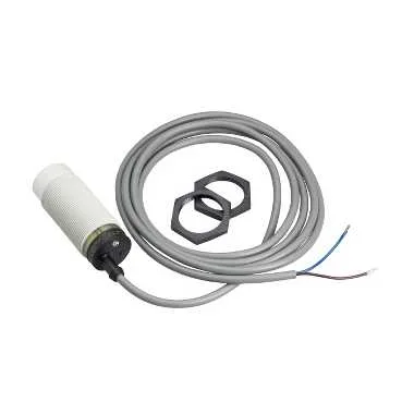 Telemecanique Sensors XT230A1NAL2 - Kapazitiver Sensor, XT, M30, Kunststoff, Sn 15 mm, NPN, Schließer, Kabel 2 m, 12...24 VDC, nicht bündig, 3-Draht