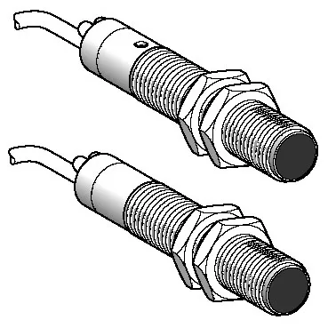 Telemecanique Sensors XU2M18MA230 - Fotoelektrik sensör XU2, tip, Sn 15 m, 24...240 VAC/DC, kablo 2 m
