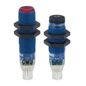 Telemecanique Sensors XUBLAPCNM12 - Fotoelektrischer Sensor XUB, Kunststoff, Einweg, Laser, Sn 100 m, 12...24 VDC, M12, PNP, Schließer/Öffner