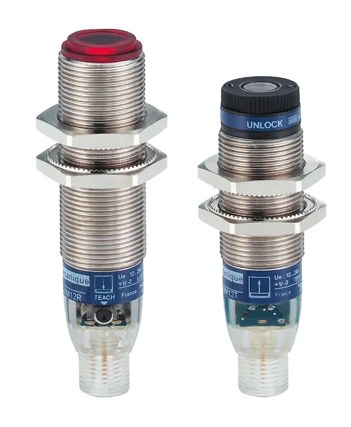 Telemecanique Sensors XUBLBPCNM12 - CYLINDRICAL METAL LASER THRU-BEAM PHOTO SENSOR