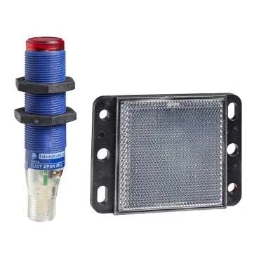 Telemecanique Sensors XUBTAPSNM12 - Fotoelektrik sensör XUBT, plastik, polarize reflektörlü, Sn 1.4 m, 12...24 VDC, M12, PNP, NA/NK