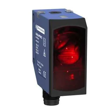 Telemecanique Sensors XUK8LAPPNM12 - Fotoelektrik sensör XUK, fotoelektrik lazer sensör, XUK, arka plan bastırma, Sn 0, 8 m -10...30 VDC M12, PNP, NO/NC