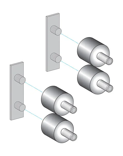 Telemecanique Sensors XUSZVA8 - Vibration accessory