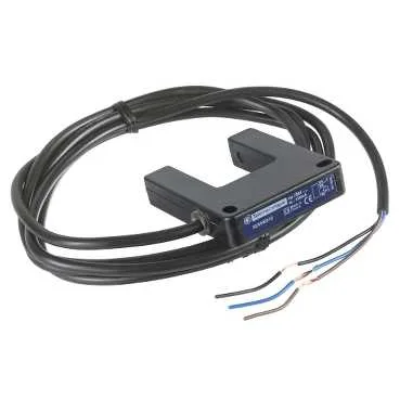 Telemecanique Sensors XUVH0312 - Fotoelektrik çatal sensör XUV, açıklık 30x30 mm, tip ışık bariyeri, Sn 30 mm, 12...24 VDC, kablo 2 m, taşıma