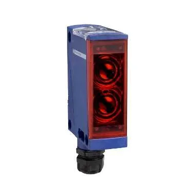 Telemecanique Sensors XUX9APANT16 - Fotoelektrik sensör XUX, polarize reflektörlü, Sn 11 m, 12...24 VDC, NO