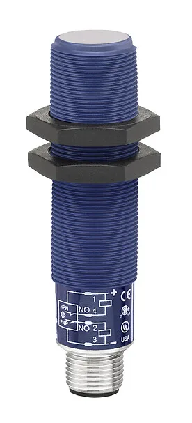Telemecanique Sensors XX518A1KAM12 - XX518A1KAM12 - 18MM ULTRASONIC SENSOR