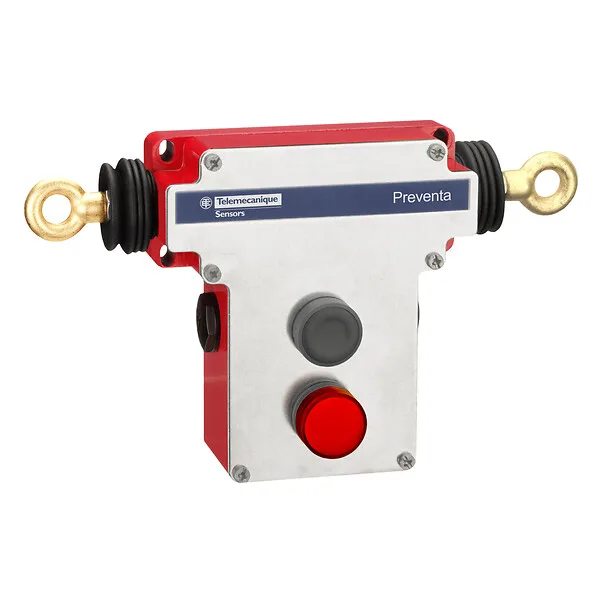 Telemecanique Sensors XY2CEDA196H7 - XY2CEDA196H7 - DUAL EMERGENCY STOP ROPE PULL SWITCH