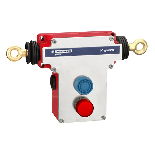 Telemecanique Sensors XY2CEDA296H7 - XY2CEDA296H7 - DUAL EMERGENCY STOP ROPE PULL SWITCH