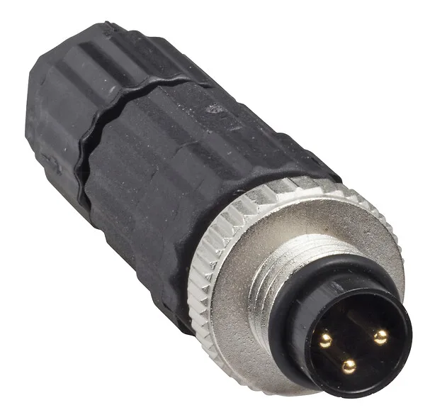 Telemecanique Sensors XZCC8MDM30V - M8 MALE STRAIGHT 3P CONN. 3 PINS