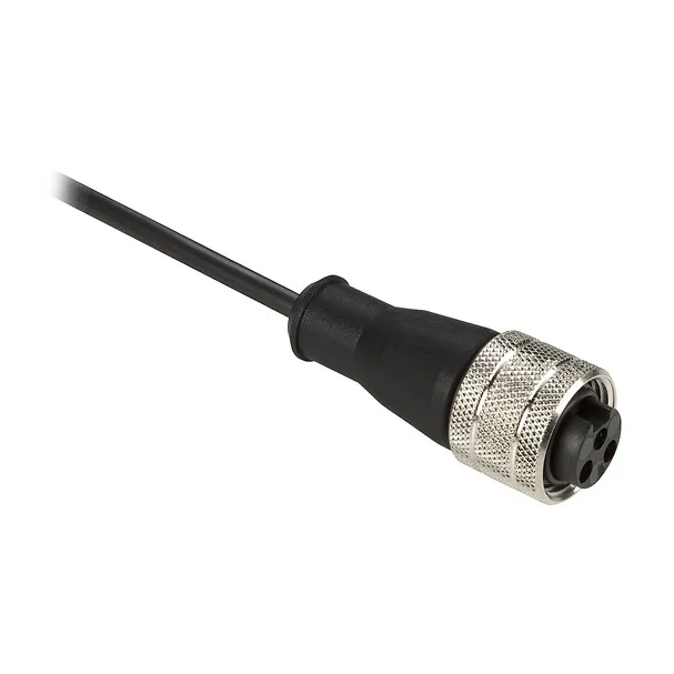 Telemecanique Sensors XZCP1865L2 - XZCP1865L2 - FEMALE, 1 AND 2 INCH 20UNF, 3PIN, STRAIG