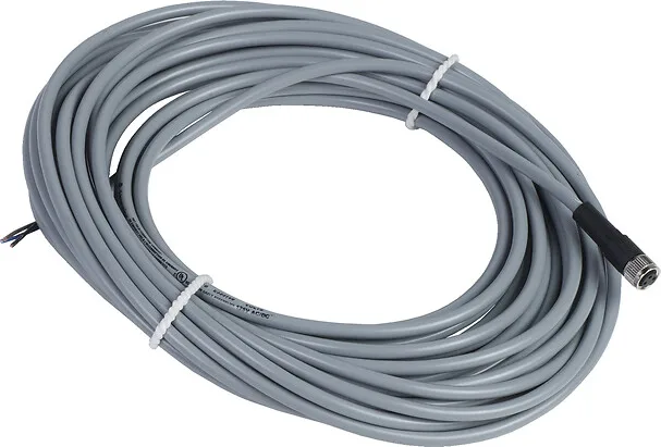 Telemecanique Sensors XZCPV0566L10 - XZCPV0566L10 - PRE WIRED CONNECTOR, PVC, FEMALE, M8, 3