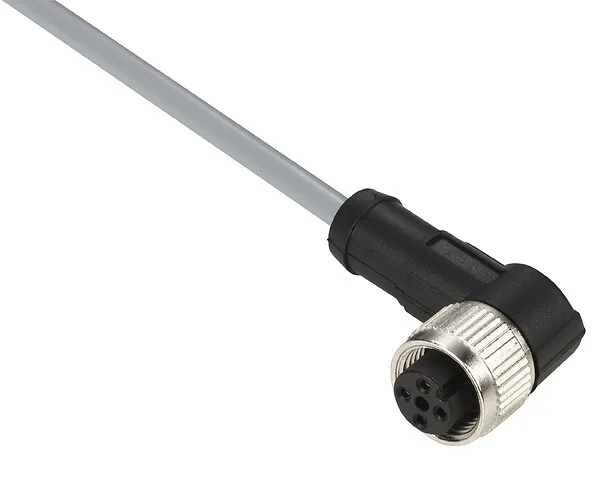 Telemecanique Sensors XZCPV12V2L5 - PRE WIRED CONNECTOR, PVC, FEMALE, M12, 3