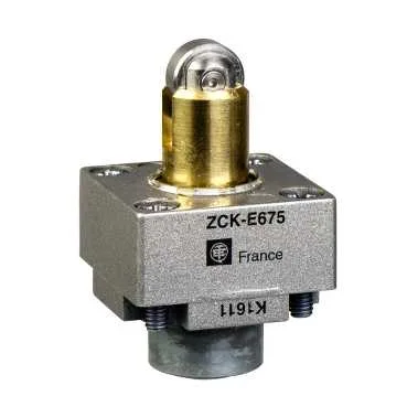 Telemecanique Sensors ZCKE67 - Sınır anahtarı kafası ZCKE, güçlendirilmiş çelik makaralı itici