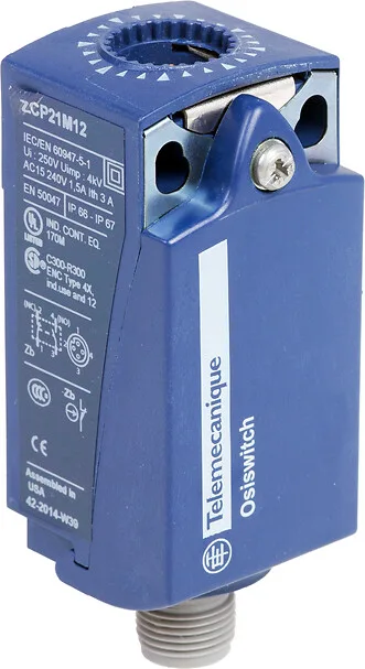 Telemecanique Sensors ZCP21M12 - PLAST BODY M12 1NO1NC SA