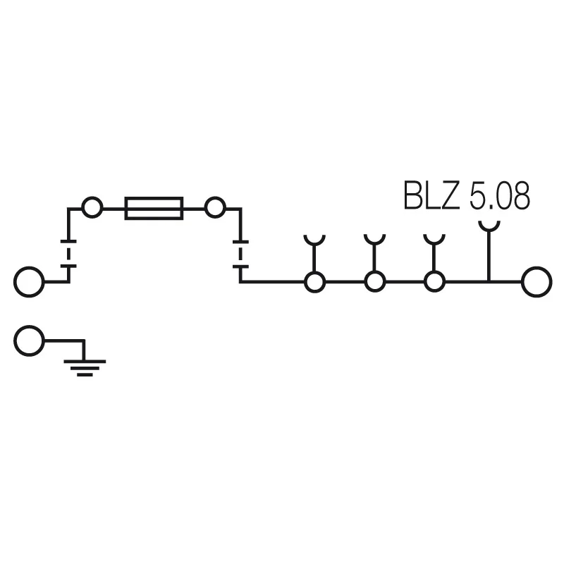 Weidmuller 1162850000 - 1162850000 - WMF 2.5 FU BLZ PE 60-150V SW