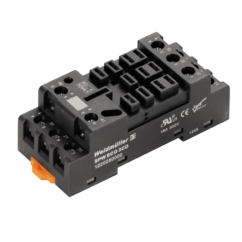 Weidmuller 1220250000 - 1220250000 - RELAY SOCKET SPW 3CO