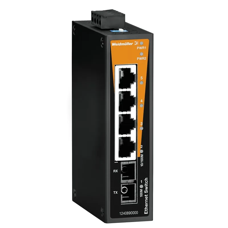 Weidmuller 1240870000 - 1240870000 - IE-SW-BL05-4TX-1SCS