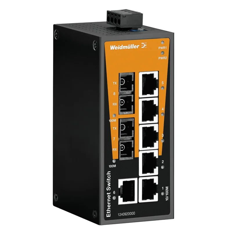 Weidmuller 1240920000 - 1240920000 - IE-SW-BL08T-6TX-2SC