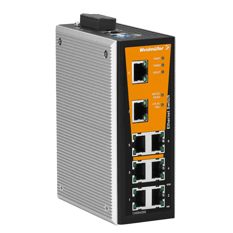 Weidmuller 1240940000 - 1240940000 - IE-SW-VL08MT-8TX