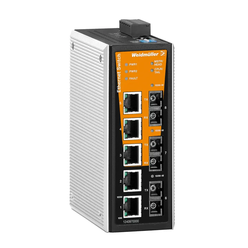 Weidmuller 1240970000 - IE-SW-VL08MT-5TX-3SC